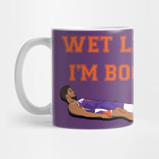 Wet Like I'm Book Devin Booker Phoenix Basketball Mug